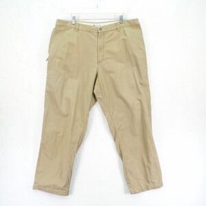 Columbia Men's Tan Cargo Utility Cotton Pants High Rise -40 / 30-